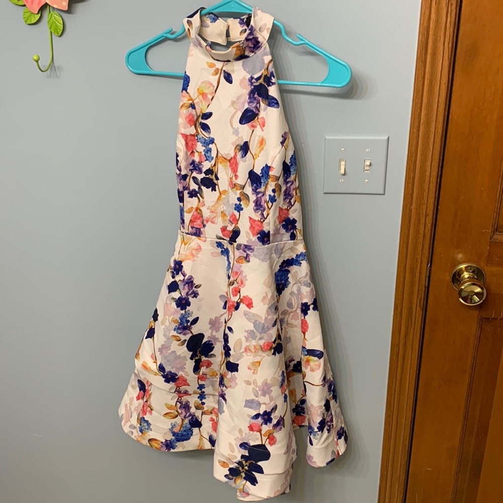 OPEN BACK FIT FLARE FOREVER 21 DRESS